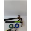 Image 6 : (2) Hammers, (3) Rolls Of Electrical Tape & Sunglasses