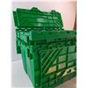 Image 2 : (2) Green Core Mark Bins- 22" x 13" x 15" - PICK UP