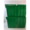 Image 5 : (2) Green Core Mark Bins- 22" x 13" x 15" - PICK UP