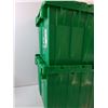 Image 6 : (2) Green Core Mark Bins- 22" x 13" x 15" - PICK UP