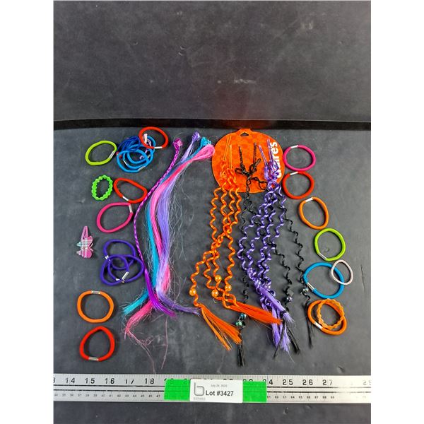 Faux Hair Extensions and Hair Bands