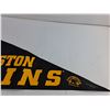 Image 3 : Boston Bruins Pennant 30" x 11"
