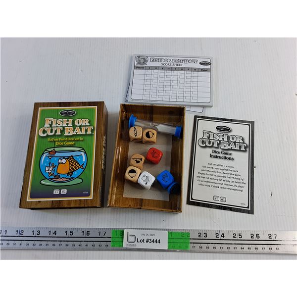Fish or Cut Bait Dice Game