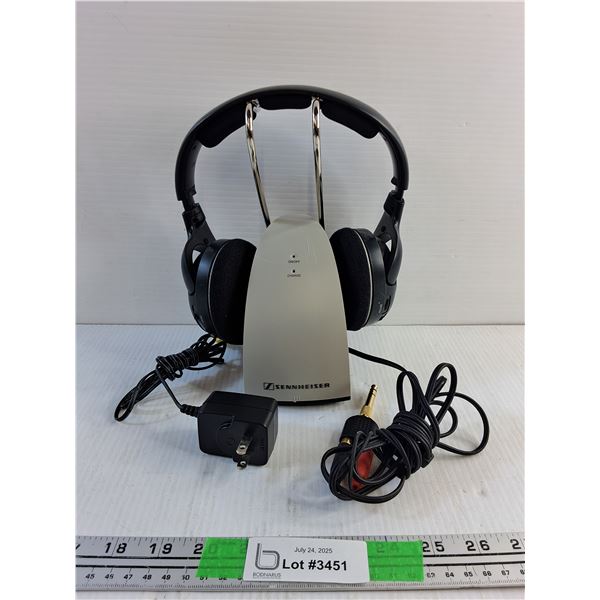 Sennheiser Wireless Headphones and Charging Station - As Is
