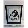 Image 1 : Framed John Lennon Poster 15" x 12"