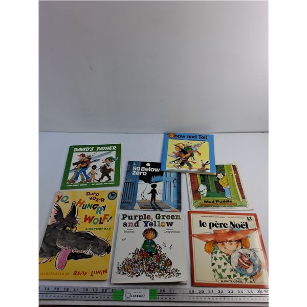 Various Kids Books - Davids Father, Mud Puddle and 50 Below Zero