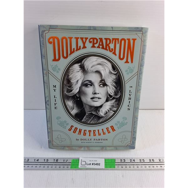 Dolly Parton Song Teller Book by Dolly Parton with Robert Oermann