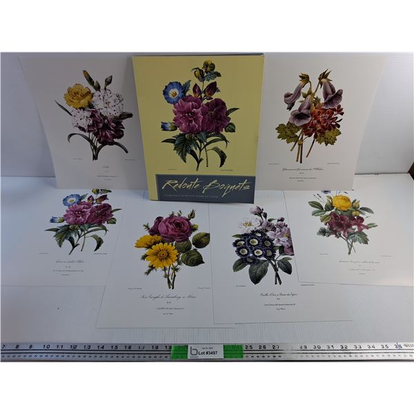 A Collection of Six Art Prints Suitable for Framing 14" x 11"