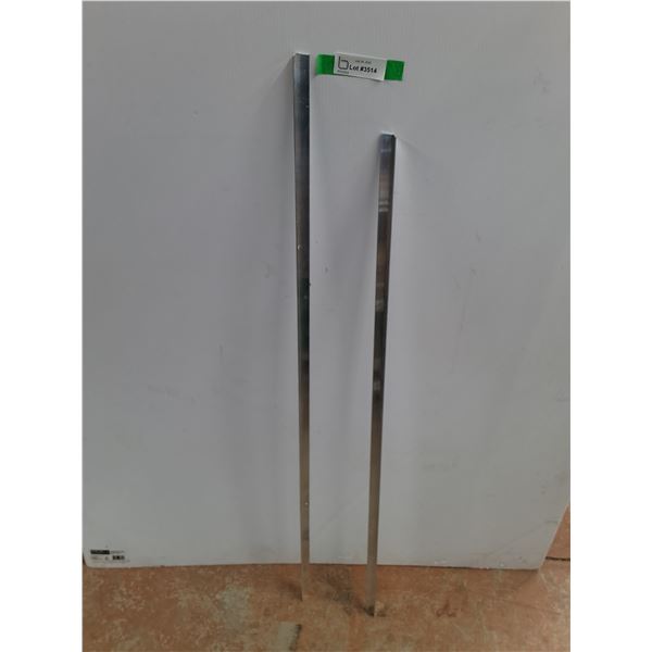 Metal Corner Brackets - 50" and 46", Cannot Ship