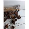 Image 3 : Paper Shredder Bin and Pinecone Decor