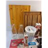 Image 2 : Cutting & Serving Wooden Boards, Milk Bottles, Hole Punch, Mosquito Lure, Cookie Jar, Miter Vise
