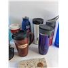 Image 3 : Tim Hortons & Starbucks Cups and Various Water Bottles
