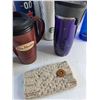 Image 5 : Tim Hortons & Starbucks Cups and Various Water Bottles