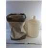 Image 1 : Laundry Hamper 21" x 14" x 14" and Plastic Bottle - PICK UP