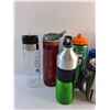 Image 2 : Various Water Bottles and Metal Cup