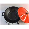 Image 3 : West Bend Electric Wok with Lid - Powers On, As Is