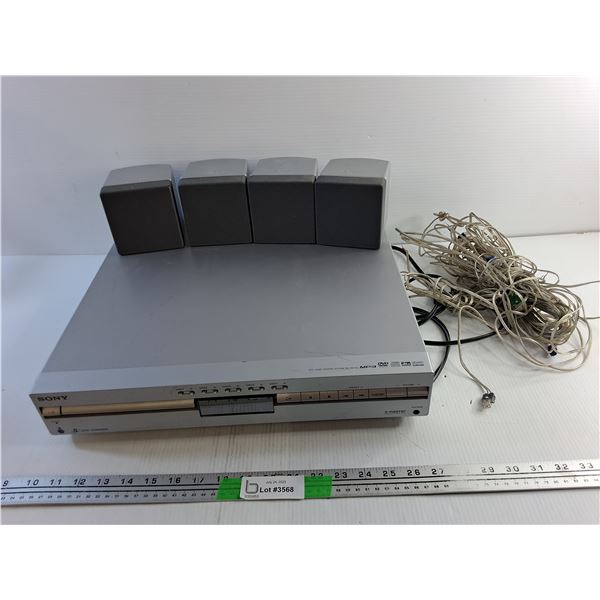 Sony DVD Home Theater System - Powers On