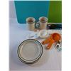 Image 4 : Cutting Boards, Dining Plates, Lidded Container, Mugs, Measuring Spoons and Misc