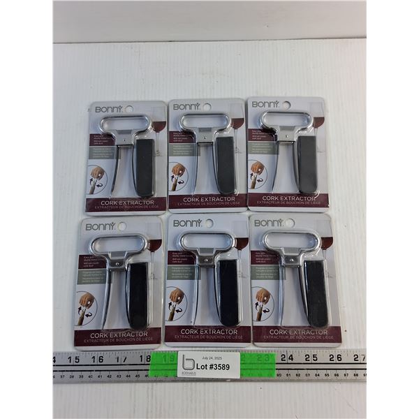 (6) Bonny Cork Extractors - New