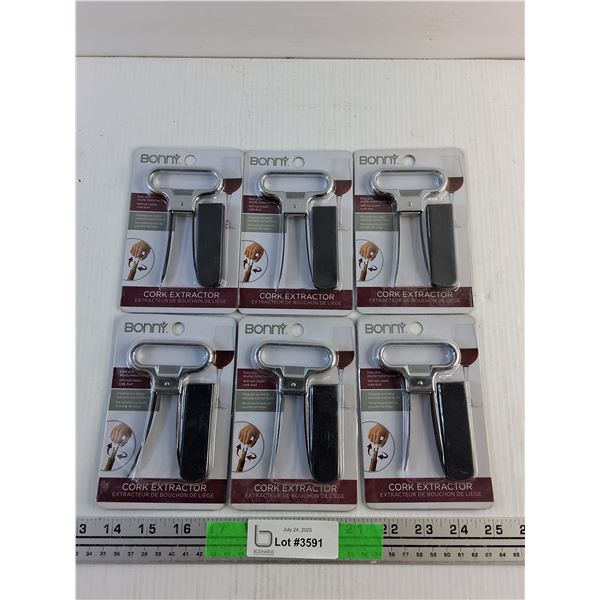 (6) Bonny Cork Extractors - New