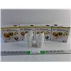 Image 1 : (4) Boxes of 6 Felli Mini Servers Cylinder Dishes