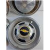 Image 4 : Vintage Chevy and Pontiac Hubcaps and Center Caps