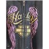 Image 4 : * Ladies Harley Davidson Zipper Jacket - Size L  -  AS IS