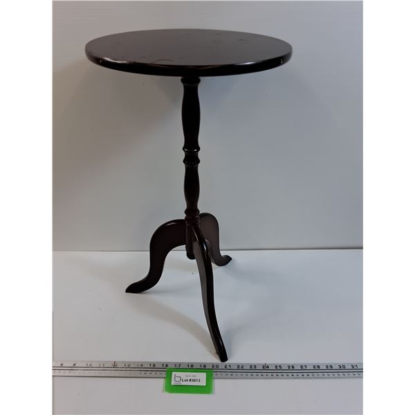Small Wooden Elegant End Table - 22.25" T, 12" W  -  PICK UP