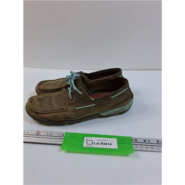 Twisted X Brand Leather Women's Shoes - Size 6.5