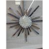 Image 3 : Shadow Box Crystal & Stone Wand Flower Pattern Picture - 20" x 20" x 2.5"