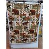 Image 1 : Canadian Wildlife Throw Fleece Blanket 48" x 62"