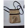 Image 2 : Lot: Valentino Womens Perfume (3/4 Full), Horse Purse, Ladies Sandals (Size 8.5), (2) Travel Storage