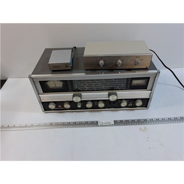 Hallicrafters AM Radio With (2)Amplified Video Selectors  -  PICK UP