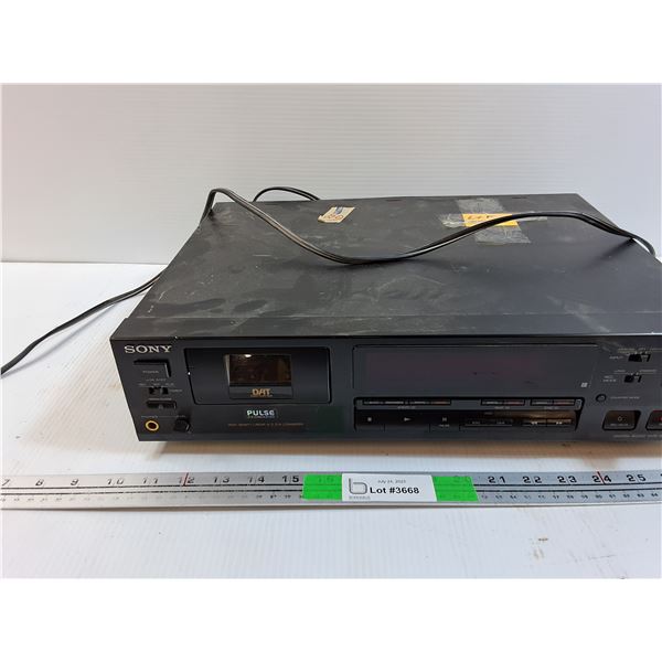 Sony Digital Audio Tape Deck - AS IS