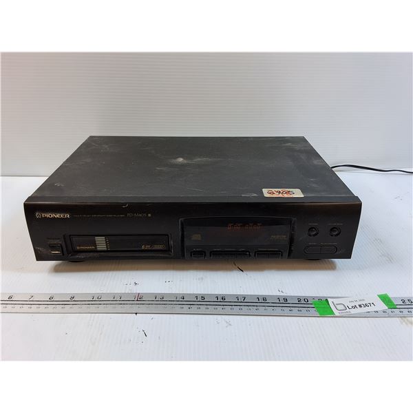 Vintage Pioneer Multiplay Disc Player - POWERS ON AS IS