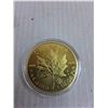 Image 2 : Replica $50 Canadian 1oz "Gold" Coin in Case