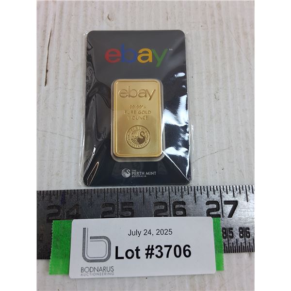 Replica ebay 1oz "Pure Gold" Bar