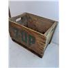 Image 2 : Vintage 7-UP Wooden Crate - 18x12x12" - Pickup Preferred