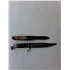 Image 2 : (2) Hunting Knives with Sheaths Up to 10.25" Long