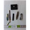 Image 1 : (6) Pocket Knives & Pouch Up to 6" Long