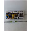Image 1 : (3) Funko Pop Figurines- Darkseid, Iron Spider & Sy-Klone, NIB