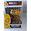 Image 3 : (3) Funko Pop Figurines- Darkseid, Iron Spider & Sy-Klone, NIB