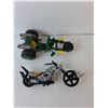 Image 2 : Teenage Mutant Ninja Turtles Stealth Bike, Motorcycle, Shell Submarine & (2) Figurines