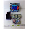 Image 1 : Nerf Elite 2.0 Dart Gun- NIB & (5) Pokemon Tins with Cards- Cannot Authenticate