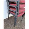 Image 3 : ** (5) Upholstered Stacking Chairs- CANNOT SHIP