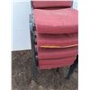 Image 2 : ** (5) Upholstered Stacking Chairs- CANNOT SHIP