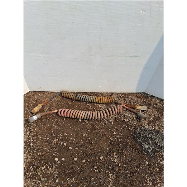 ** (2) Air Line Attachment Lines for Semi