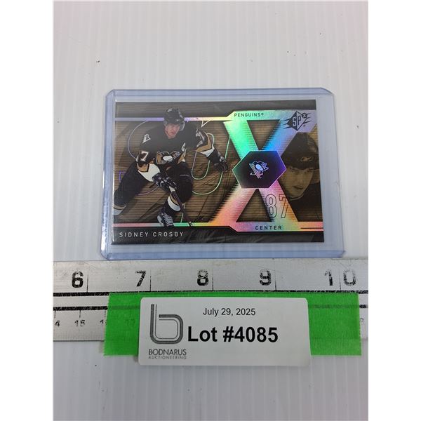 Sidney Crosby SPX Rookie Upper Deck 2007-08 Hockey Trading Card