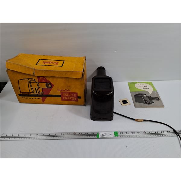 Kodak Kodaslide Projector - Turns ON AS IS