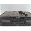 Image 4 : Denon Dual Audio Cassette Tape Player - POWERS ON AS IS